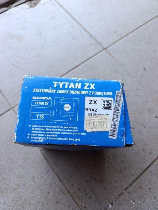 Zamek Gerda Tytan ZX