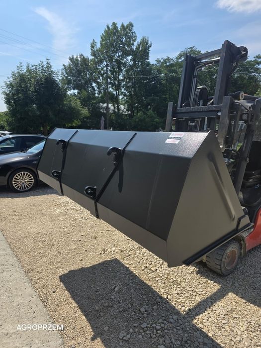 Masywna łyżka łycha do tura szufla do materiałów sypkich 120/240 cm