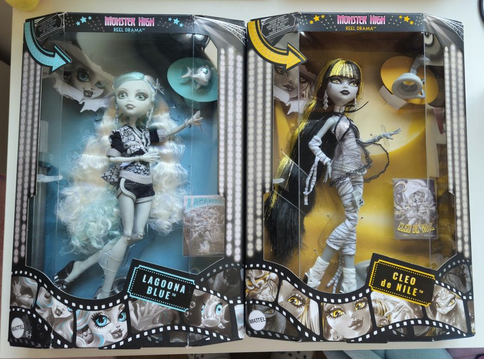 Bonecas Monster High Reel Drama Cleo de Nile e Lagoona Blue