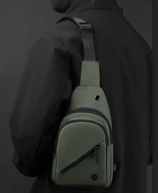 Bolsa tiracolo crossbody Verde tropa