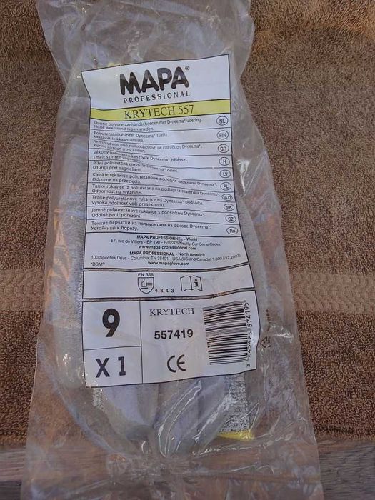 Rękawice MAPA KRYTECH 557 rozm. 9