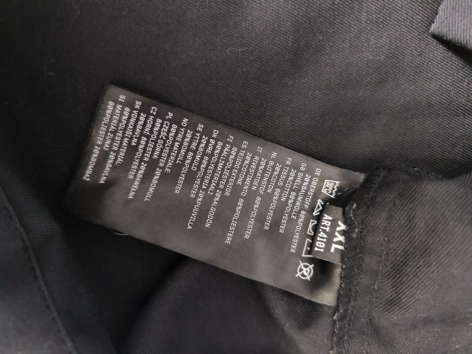 Brandit koszula męska XXL czarna krótki rękaw duży rozmiar