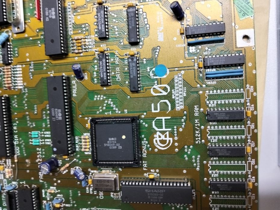 Motherboard Amiga 500