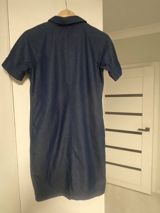 Sukienka granatowa-dzinsowa