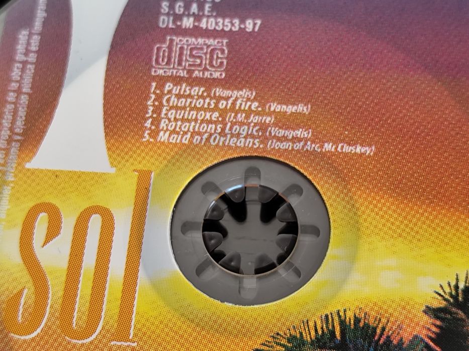 Lote de 4 CDs - Música Instrumental - Sol / Ar / Terra / Água