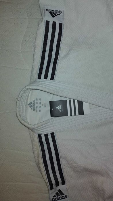 Fato de Judo Adidas Branco 150cm - Ótimo Estado