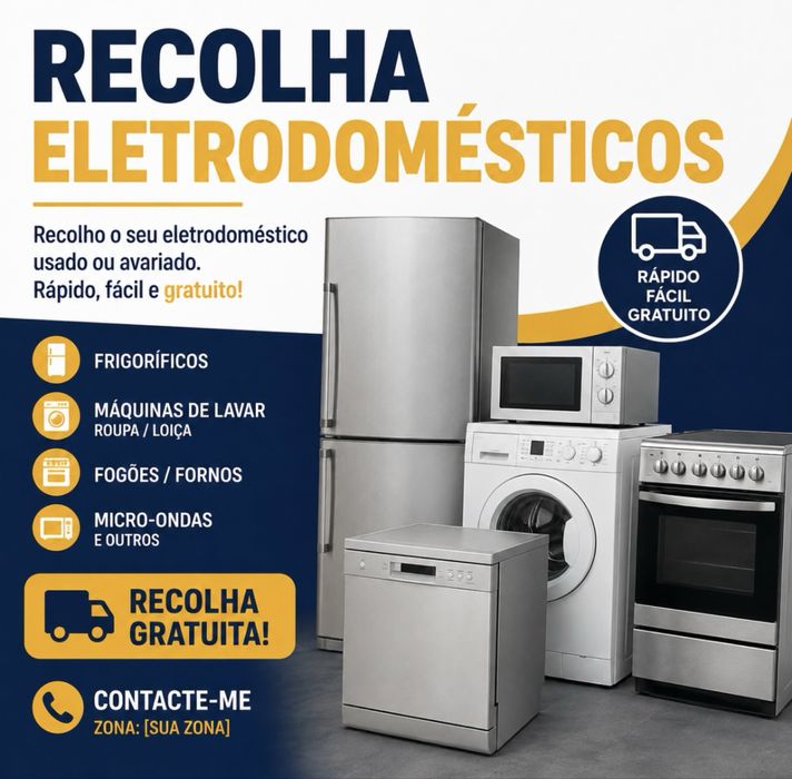 Recolha eletrodomesticos