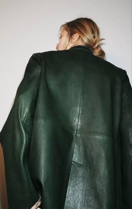 Шкіряний піджак куртка Zara Limited ed
