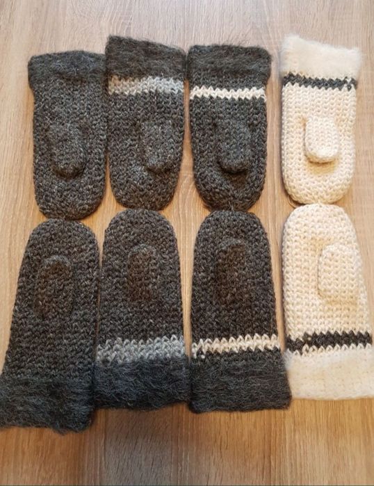 Rękawiczki i skarpetki wełniane