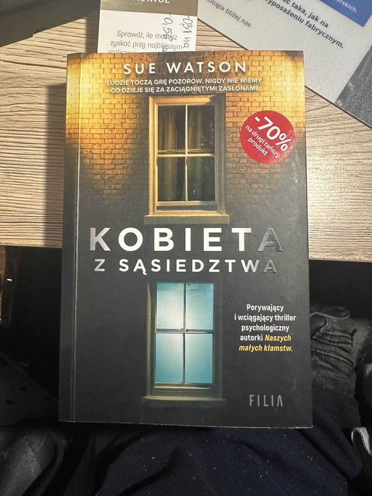 kobieta z sąsiedztwa książka sue watson.