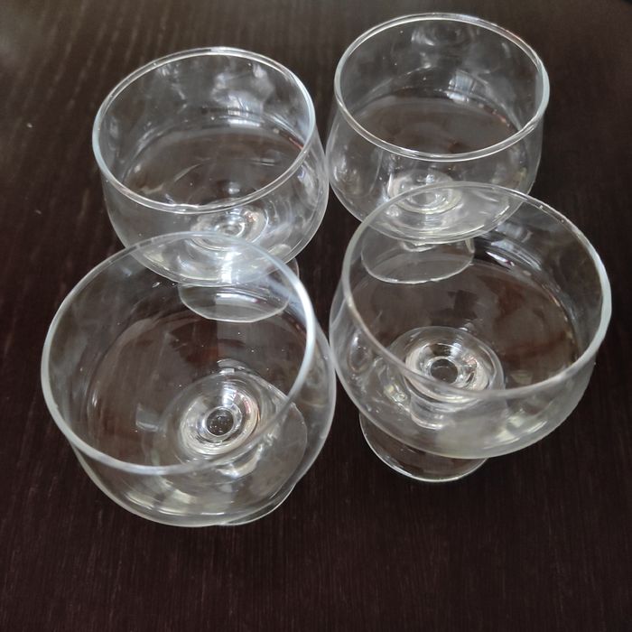 4kieliszki do nalewki PRL