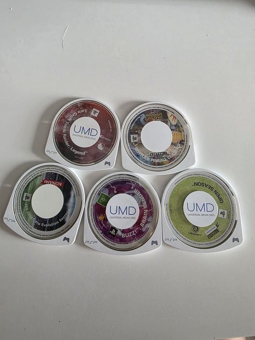 5 Jogos PlayStation Portable UMD