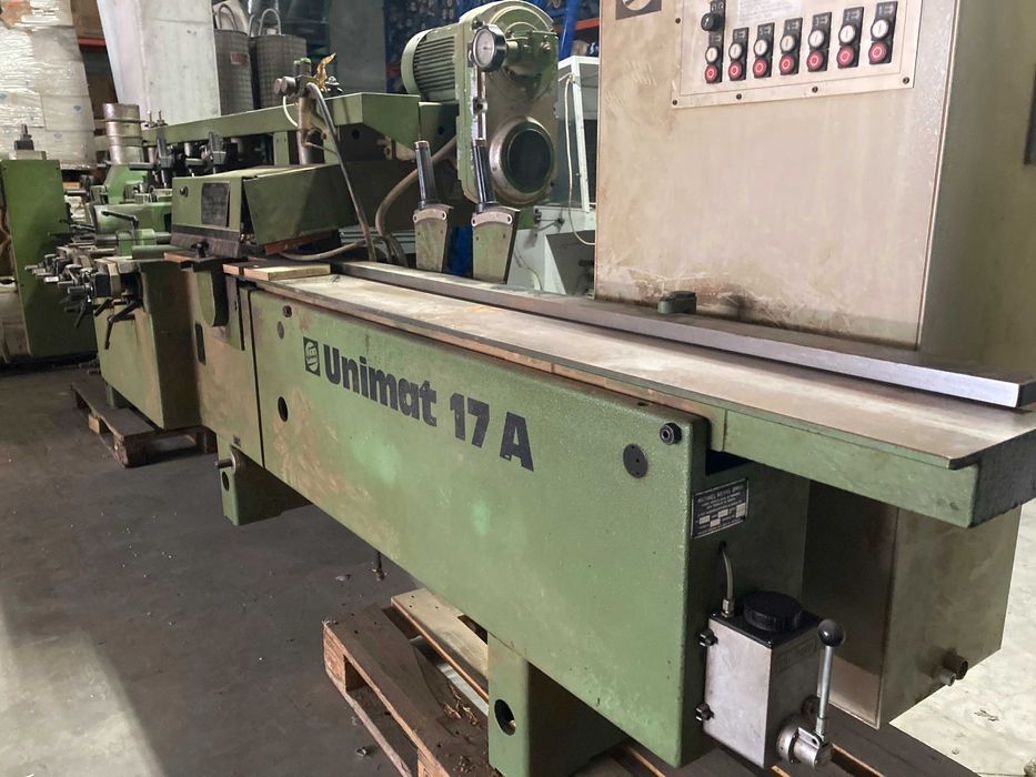 WEINIG UNIMAT 17A - MOLDADORA PLACAS MADEIRA