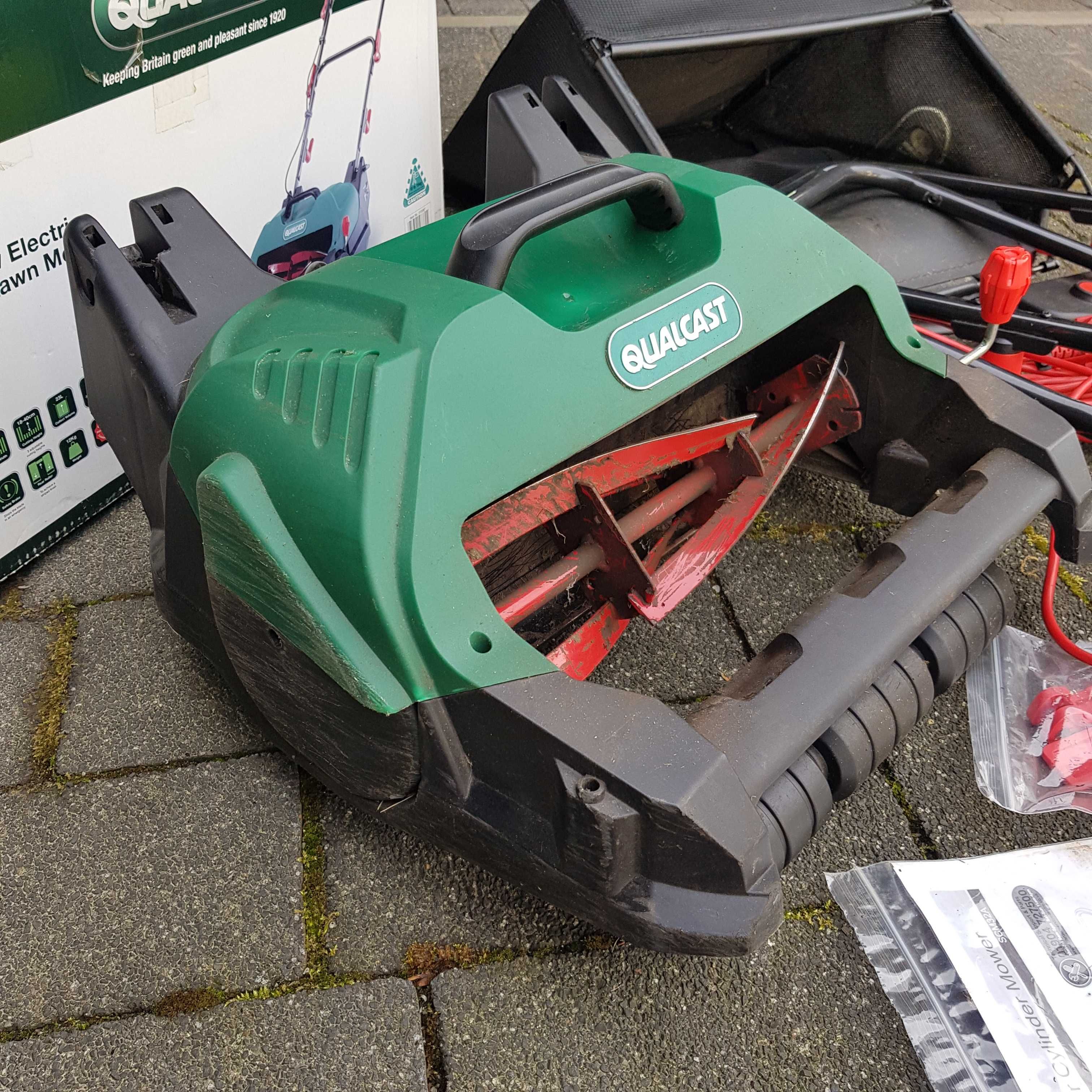 Kosiarka elektryczna cylindryczna QUALCAST SCM32A 400W 32cm ory OLX.pl