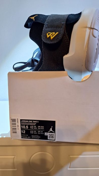 Кросівки Jordan One Take 5, FD2335 007, US10.5 E44.5 28.5CM