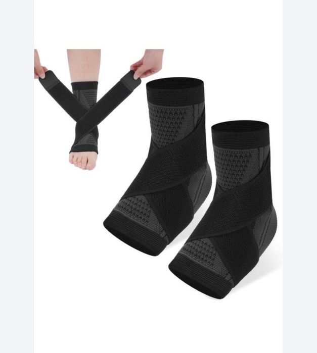 ACWOO Bandaż na kostkę, 2 sztuki, regulowany bandaż na kostkę