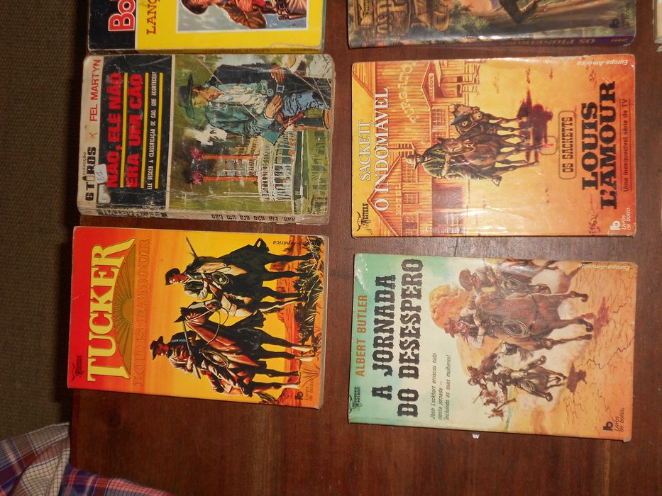 Livros western oeste diversos