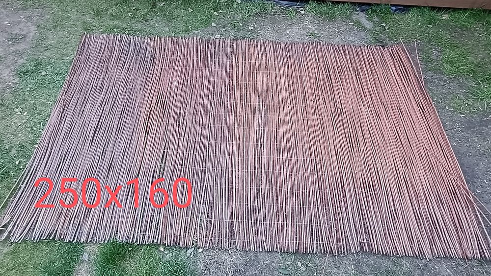 Mata wiklinowa / osłona balkonowa – 4 sztuki, różne wymiary