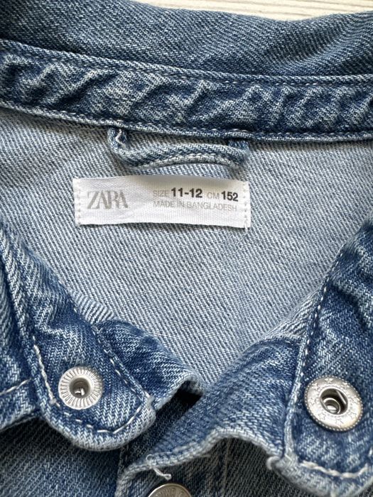 Джинсова  куртка, джинсовка Zara 152 б/у