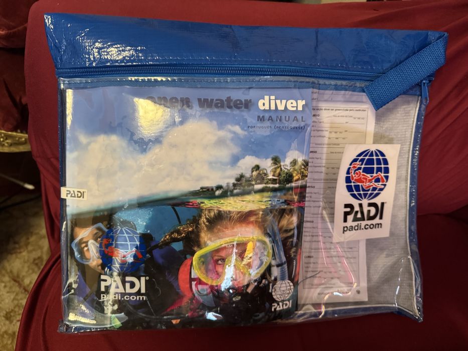 Kit completo de iniciaçao ao Mergulho