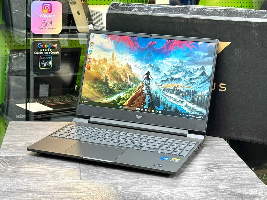 Новий ноутбук HP Victus / Intel Core i7-14650Hx 16 ядер / Geforce RTX 4050 / Гарантія / Є доставка по місту