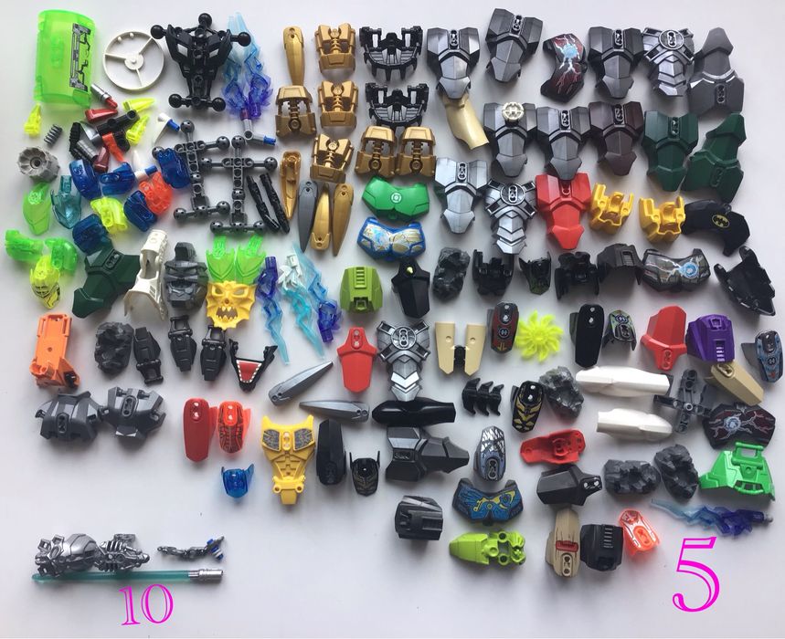 Lego bionicle, детали