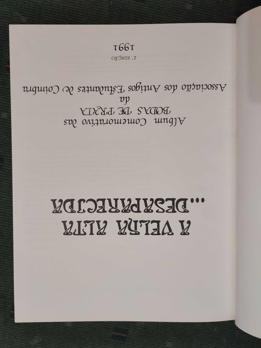 A Velha Alta...Desaparecida-Album Associação Antigos Estudantes Coimbr