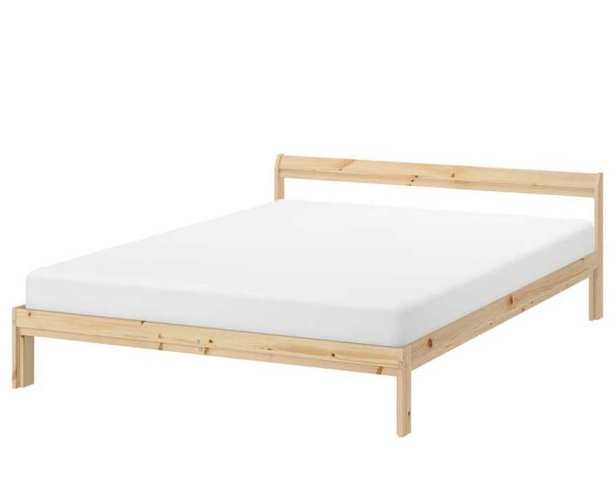 Cama NEIDEN + 2 Mesas de Cabeceira GRÁTIS – 45€ (Apenas Dinheiro / Cash Only)