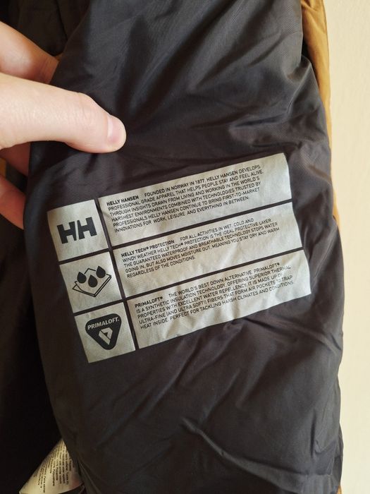 Kurtka na systemach Helly Hansen Helly Tech Protection Primaloft Nowa!