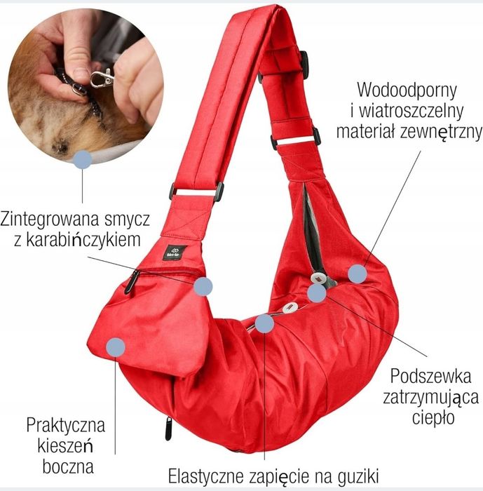 Bella &Balu torba do przenoszenia zwierząt