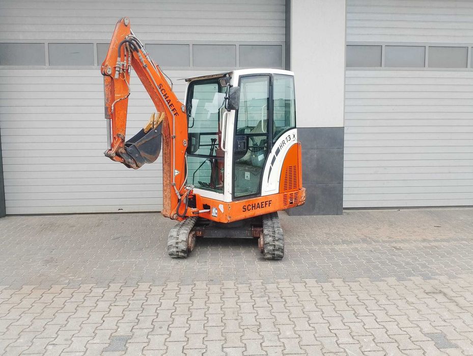 Minikoparka SCHAEFF HR13 cat jcb neuson kubota