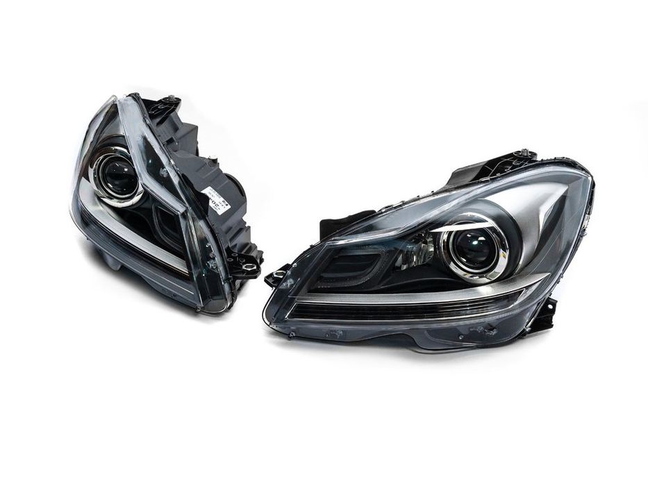 Mercedes C-class W204 Передні фари (оптика с LED-елементами)