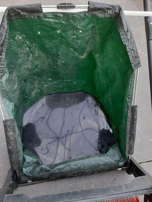 Zamiatarka do liści i trawy