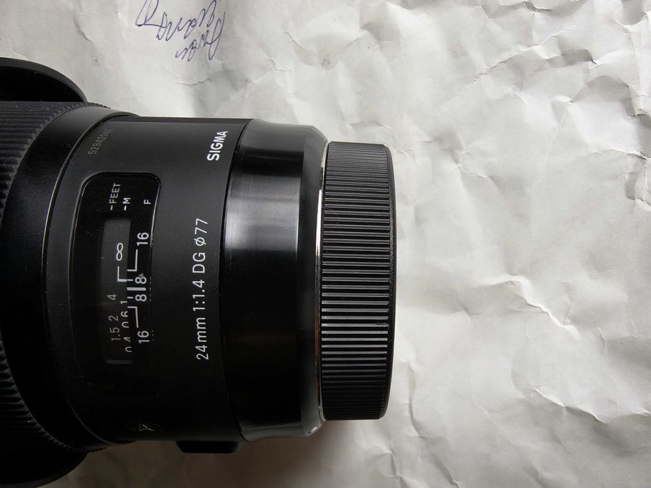 Obiektyw Sigma Canon 24 mm, 1:1,4 , DG