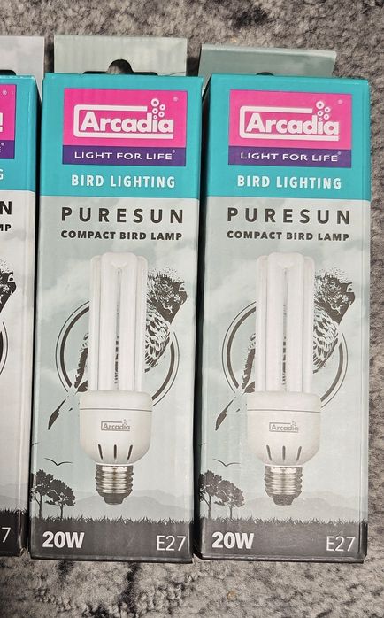 Лампа для птахів Arcadia Puresun Compact Bird Lamp E27
