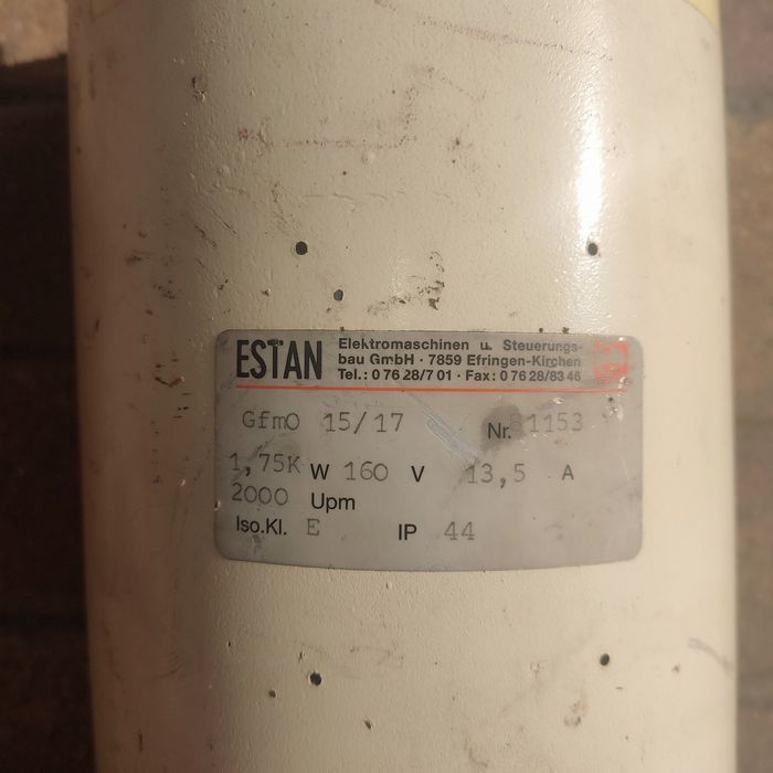 Silnik prądu stałego 160V Estan