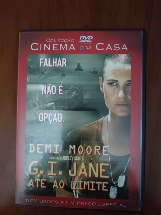 filme dvd original - g. i. jane ate ao limite