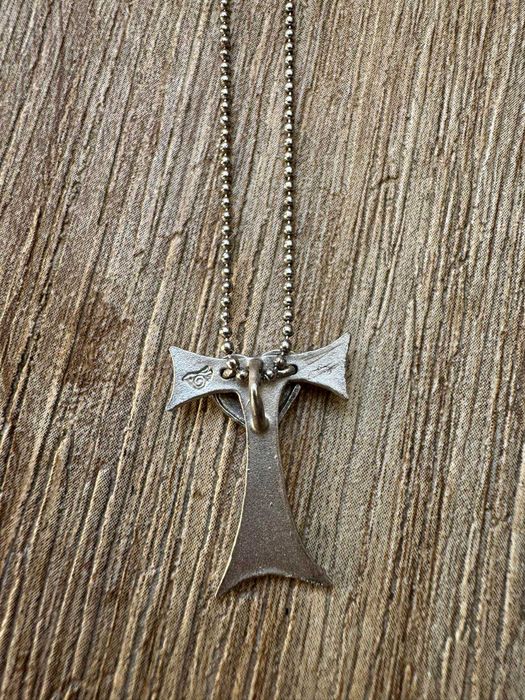 Срібний 925° ланцюжок з хрестиком на шию