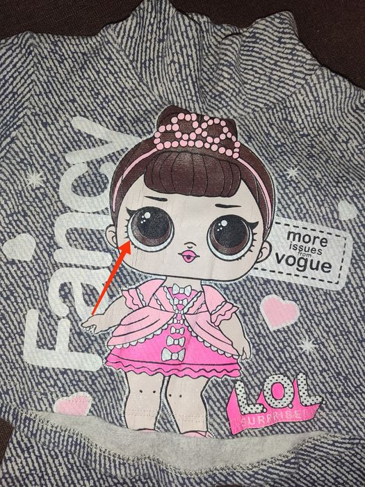 Теплий костюм для дівчинки