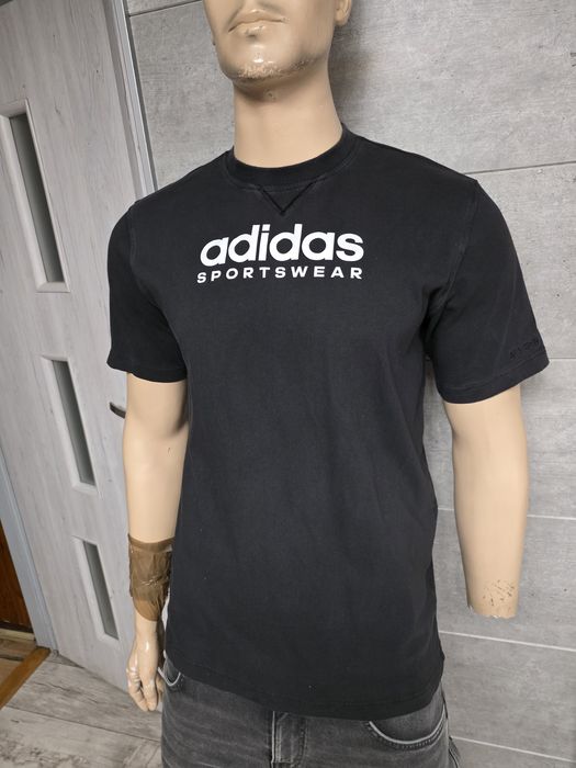 Koszulka męska T-shirt Adidas Sportswear czarna rozmiar M