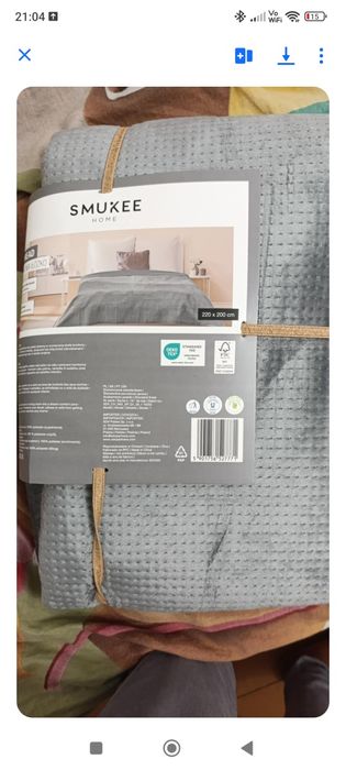 Narzuta na łóżko 220x200