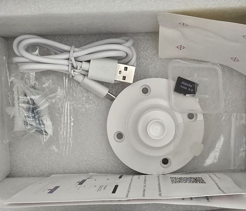 Camara de vigilância wifi 2K solar