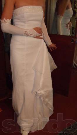 Свадебное платье 46 р-р, весільна сукня на струнку жінку