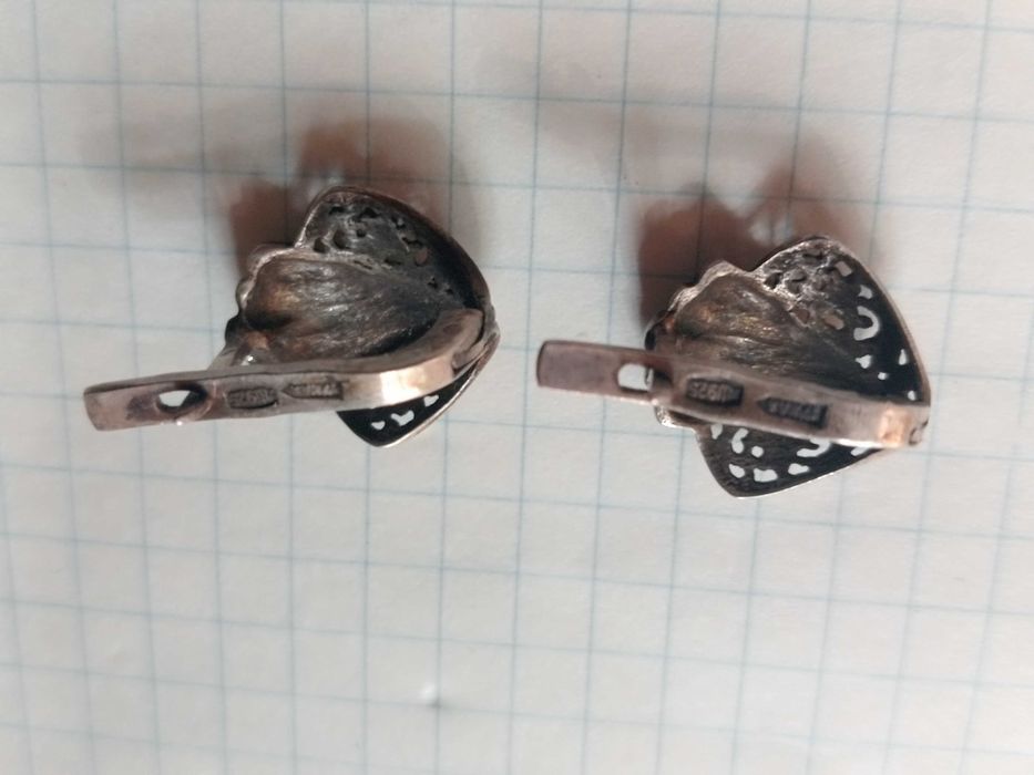 Сережки. Срібло 925 проба.