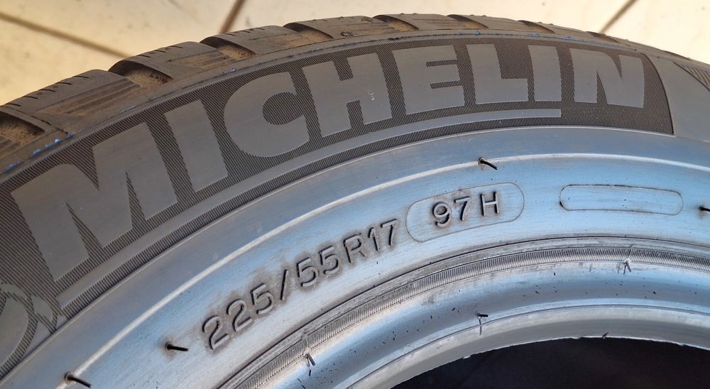 2x 225/55R17 Michelin PrimacyAplin PA3 7,20mm 97H