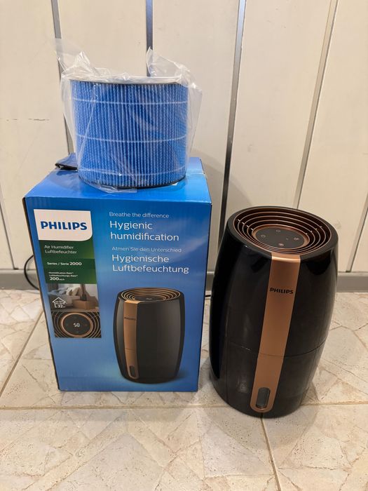 Nawilżacz powietrza Philips HU2718 seria 2000 stan b.dobry, nowy filtr