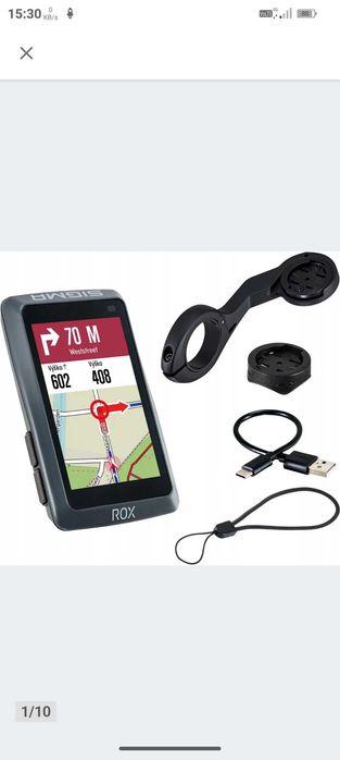 Sigma rox 2.1 licznik/mapa rowerowa