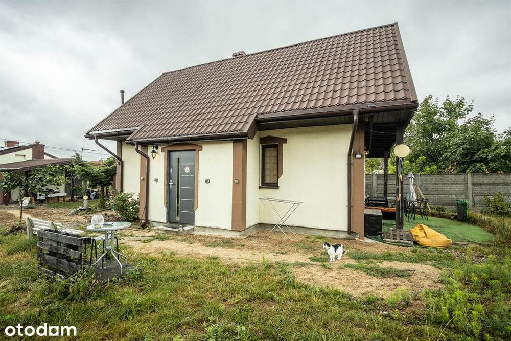 Dom, parter+poddasze, 63,32 m2, Kalino, gm. Rzgów