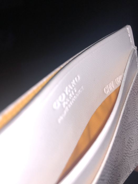 Cardholder goyard branco