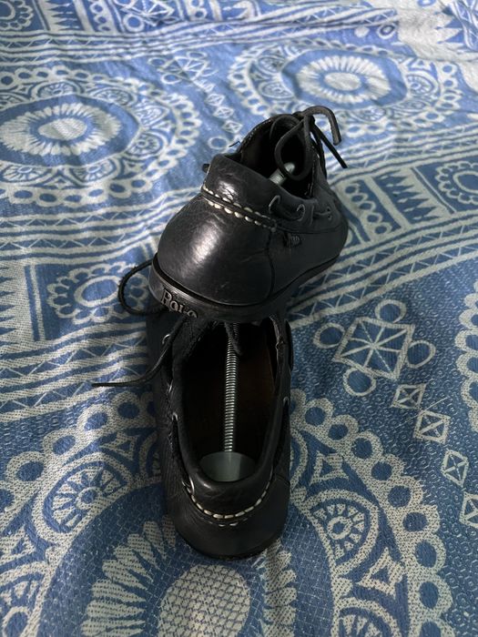 Продам кожаные макасины Polo